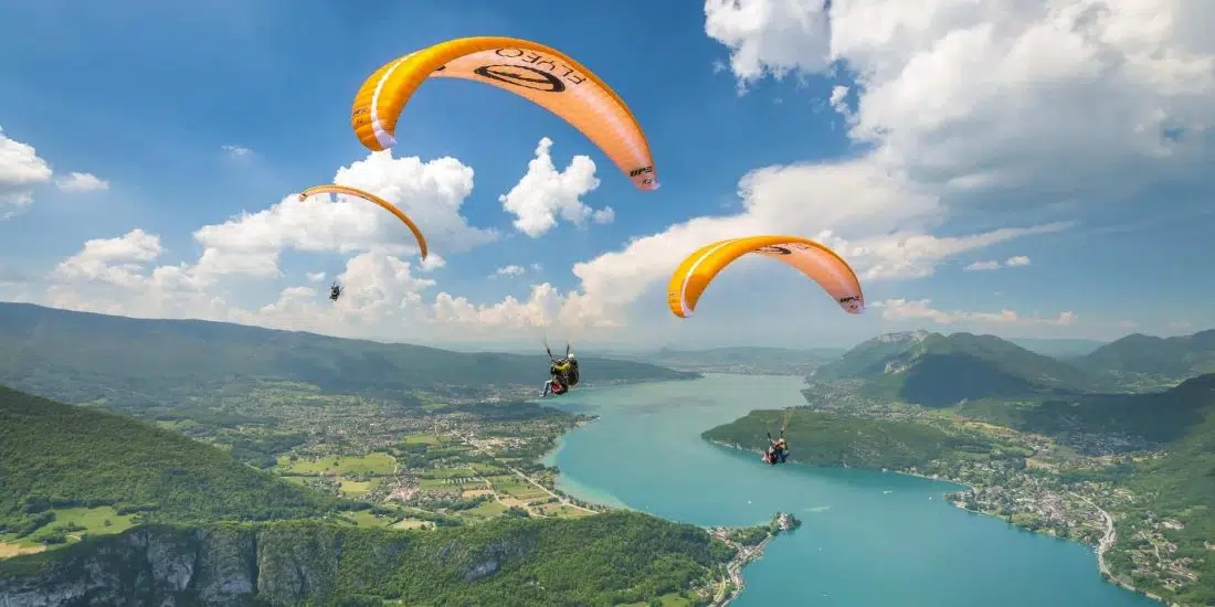 faire du parapente