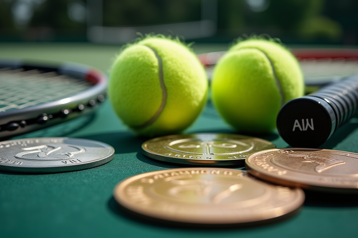 tennis victoire